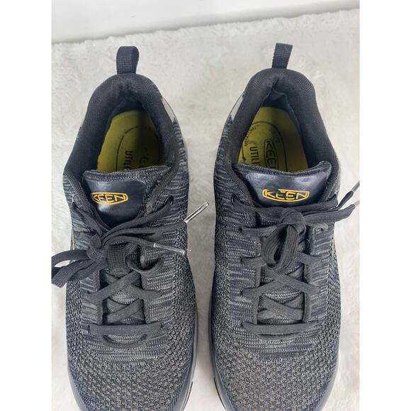 Keen Utility Sparta ESD Women’s Safety Work Shoes Size 9W Black/Gray Flannel - Picture 7 of 8